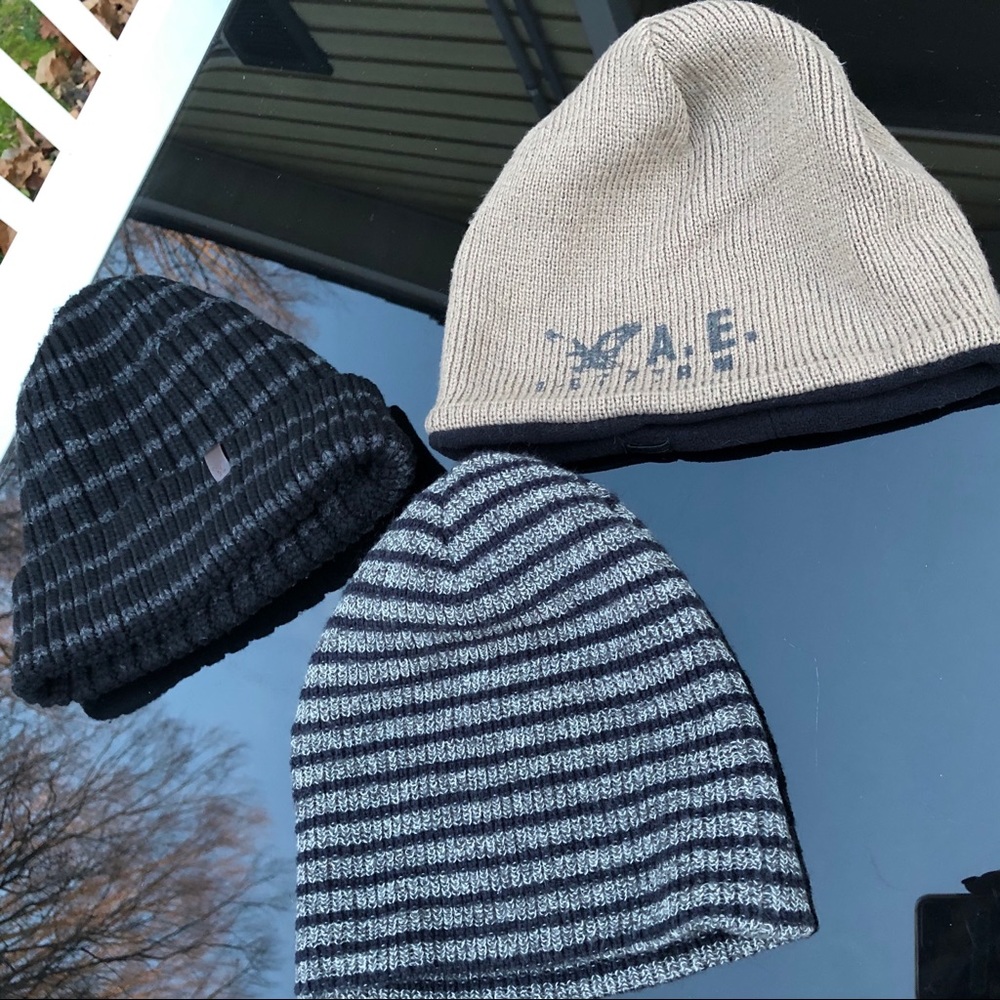 American Eagle Beanies - Lot of 3